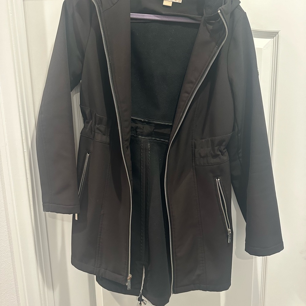 Michael Kors Black Hooded Jacket